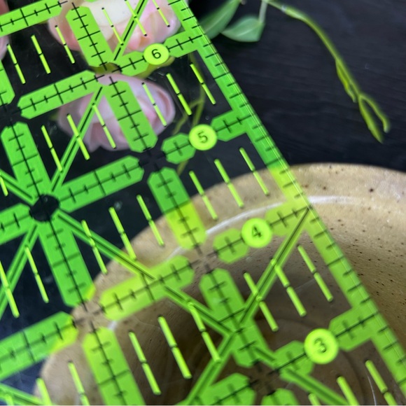 Studio Pottery Crock for Kitchen Utensils 4.5” + Underplate| Farmhouse Primitive - Picture 7 of 12